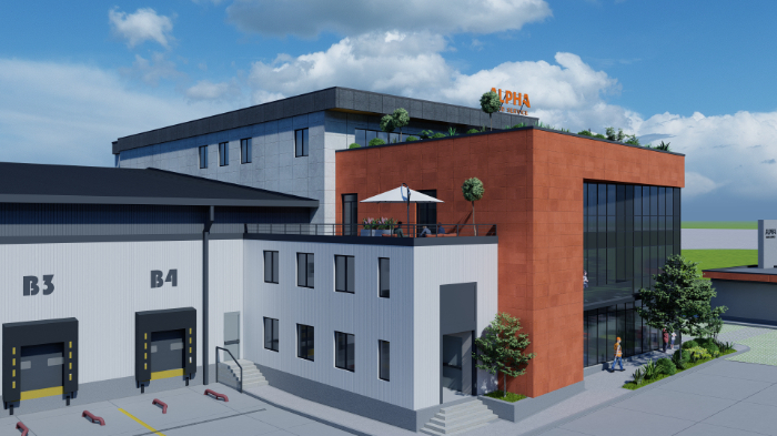 New logistics center